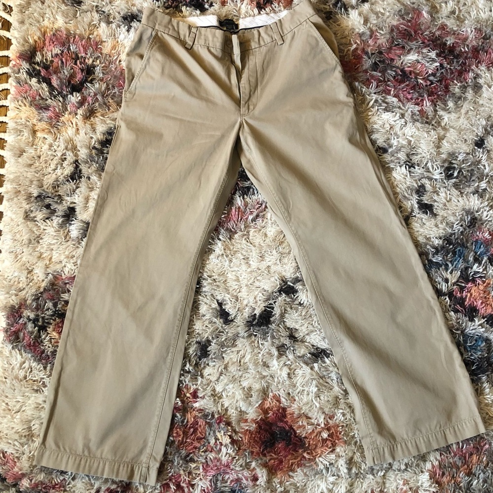 Banana Republic Mens 33 x 32 Khaki Pants Straight Leg